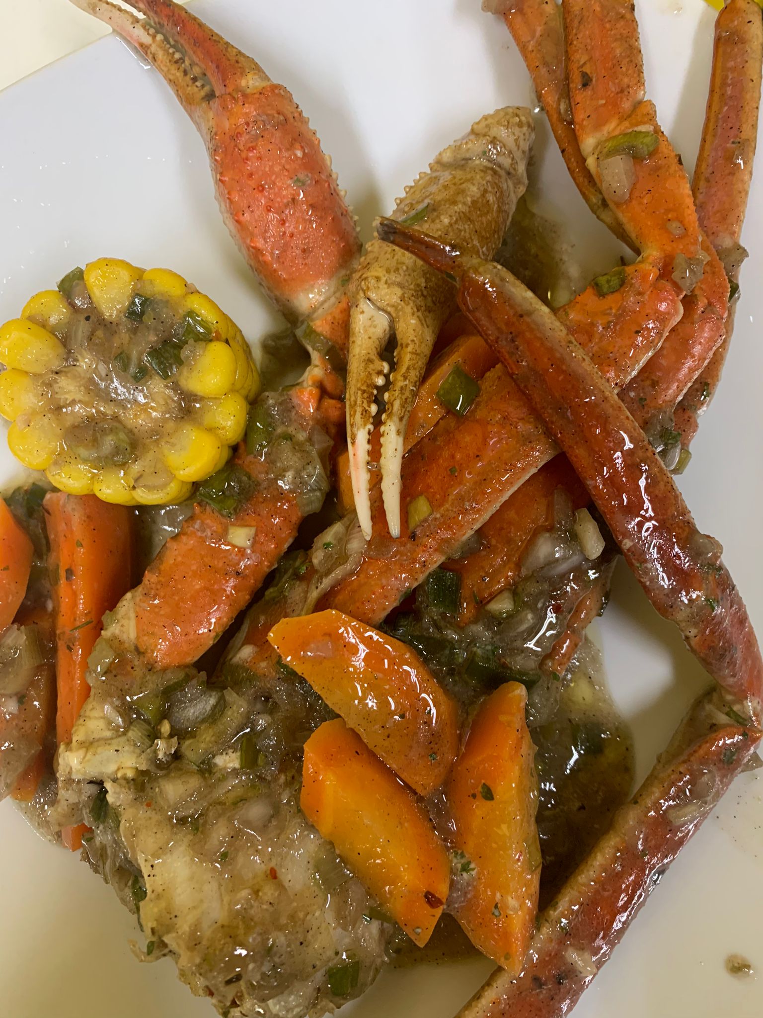 Jerk Crab Legs
